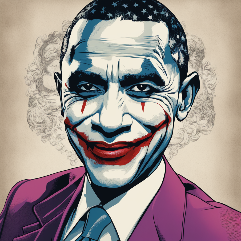 Barack Obama "Joker" poster